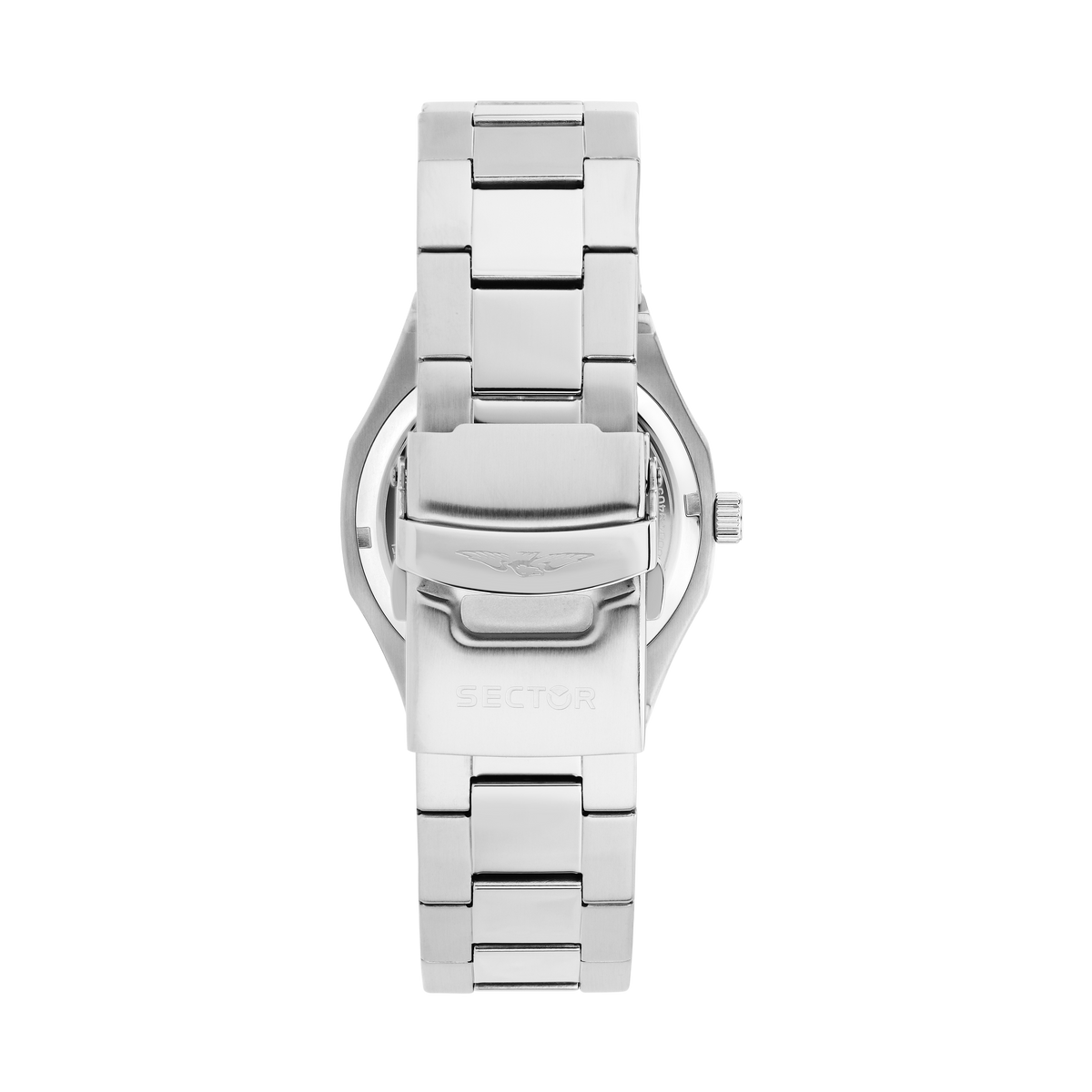 Orologio Uomo Sector OTTO150 Automatico Skeleton in Acciaio Silver con Lunetta Blu R3223150001 - Arena Gioielli - Sector