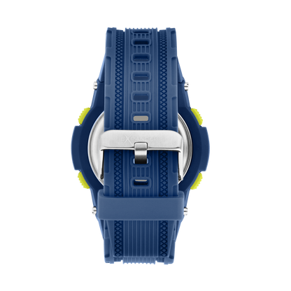 Orologio Digitale Uomo Sector Ex-54 Cinturino Poliuretano Blu 10 ATM R3251353002