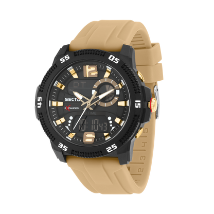 Orologio Digitale Uomo Sector Ex-56 Cinturino Marrone R3251355003 - Arena Gioielli