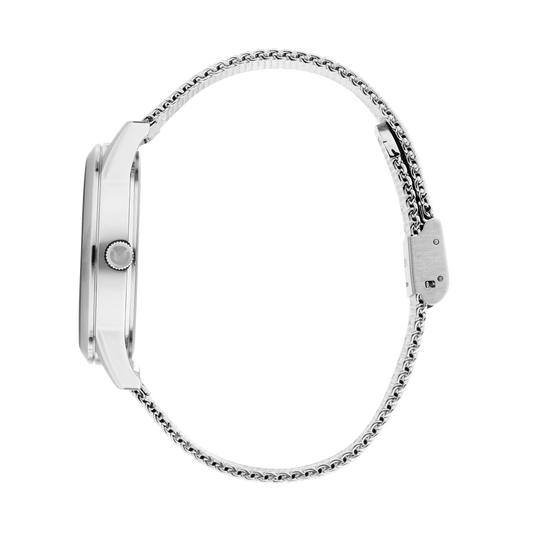 Orologio Uomo Sector 660 Solo Tempo in Acciaio Maglia Milano Silver con Quadrante Blu R3253517035 - Sector