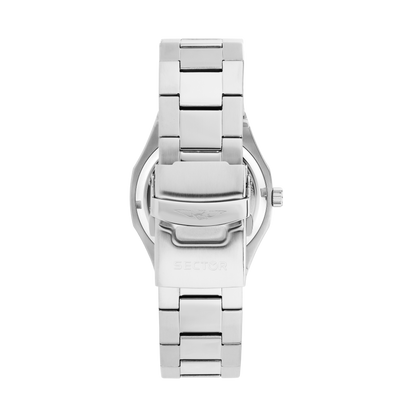Orologio Uomo Sector OTTO150 Solo Tempo in Acciaio Silver con Quadrante Verde R3253550003