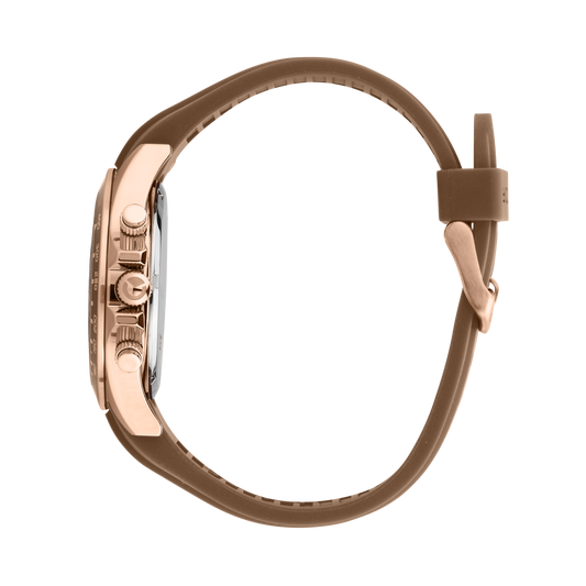 Orologio Uomo Sector 230 Cronografo in Acciaio Rose-Gold e Silicone Marrone R3271661034 - Sector