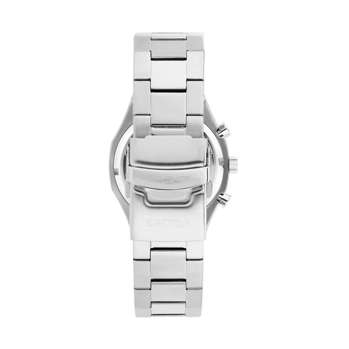Orologio Uomo Sector OTTO150 Cronografo in Acciaio Silver con Quadrante Nero R3273650003 - Arena Gioielli - Sector
