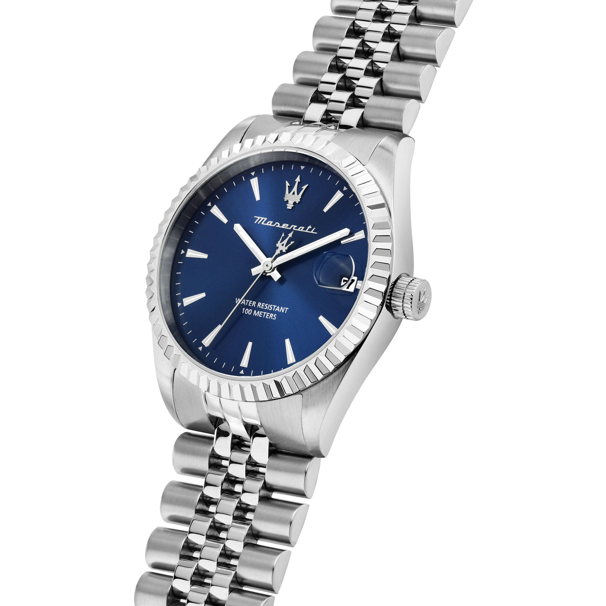 Orologio Uomo Maserati Competizione Solo Tempo in Acciaio con Quadrante Blu R8853100056 - Maserati
