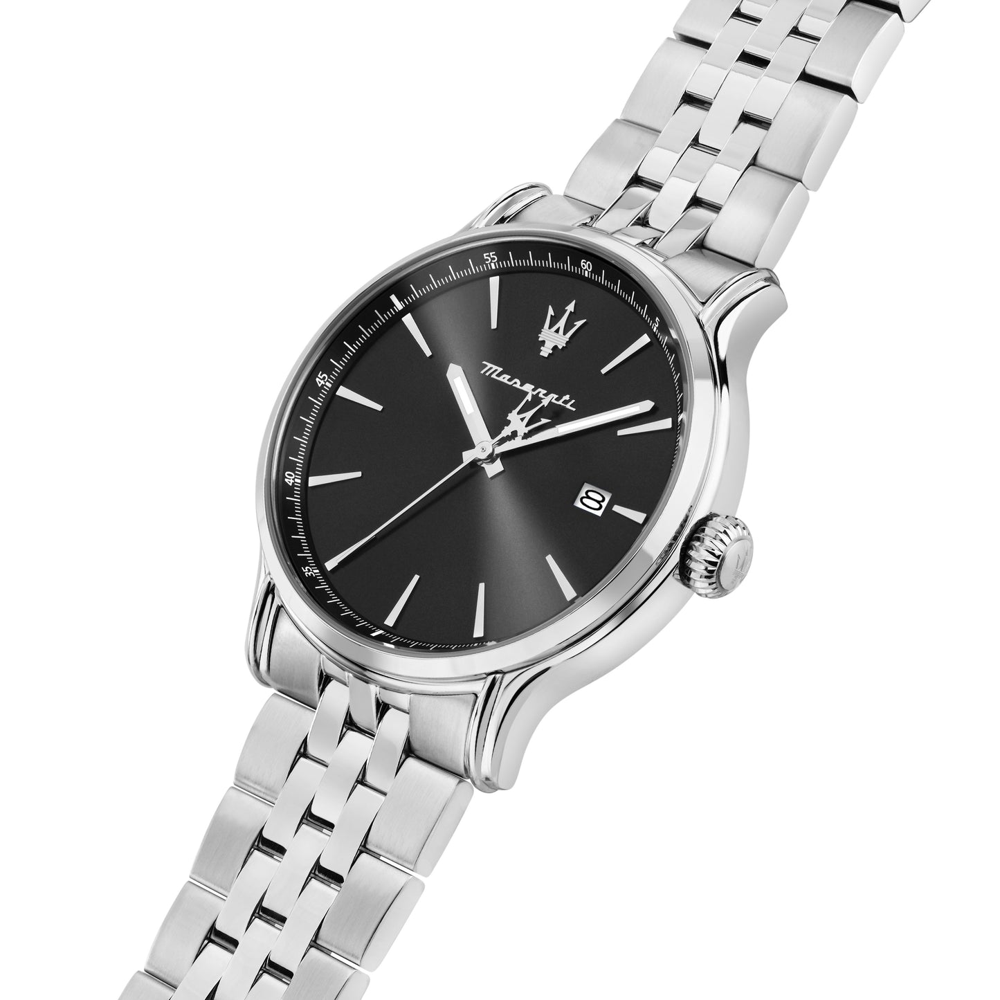 Orologio Uomo Maserati Epoca Solo Tempo in Acciaio Silver con Quadrante Antracite R8853118030 - Maserati