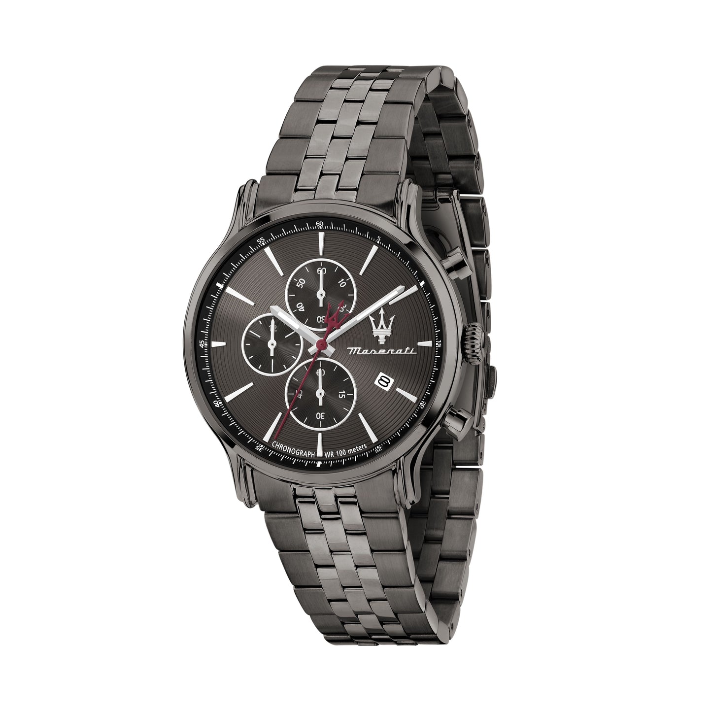Orologio Uomo Maserati Epoca Cronografo in Acciaio Grigio con Quadrante Grigio R8873618036 - Maserati