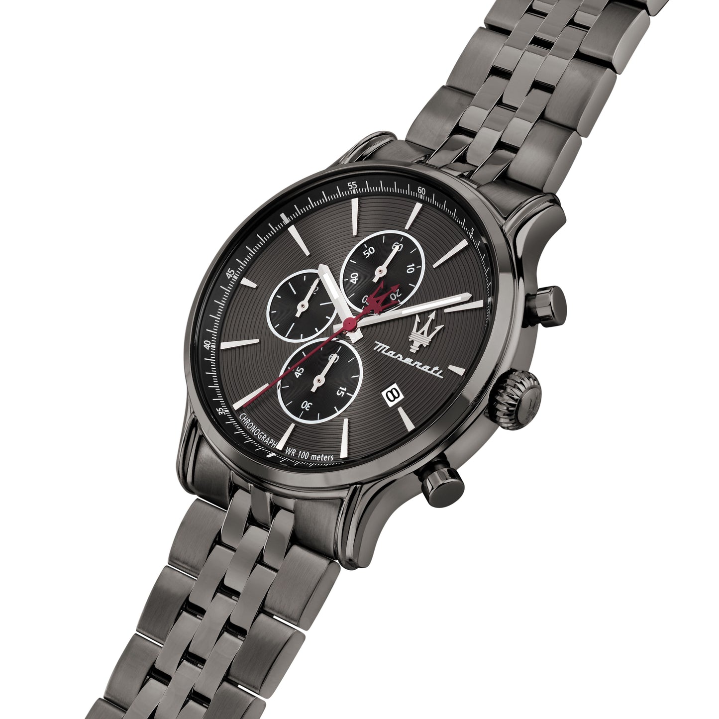 Orologio Uomo Maserati Epoca Cronografo in Acciaio Grigio con Quadrante Grigio R8873618036 - Maserati