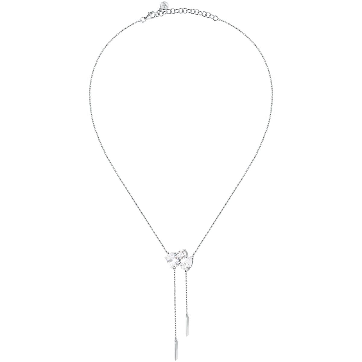 Collana Donna Morellato Riflessi Pendente con Frange in Argento con Cubic Zirconia Bianchi SABC02 - Arena Gioielli