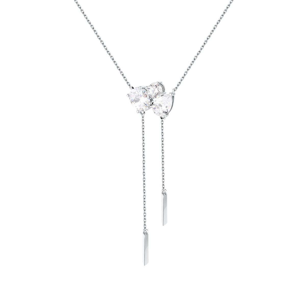 Collana Donna Morellato Riflessi Pendente con Frange in Argento con Cubic Zirconia Bianchi SABC02 - Arena Gioielli