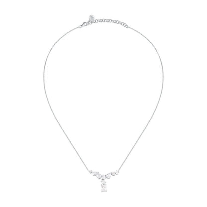 Collana Donna Morellato Riflessi Pendente a Y in Argento con Cubic Zirconia Bianchi SABC03 - Arena Gioielli