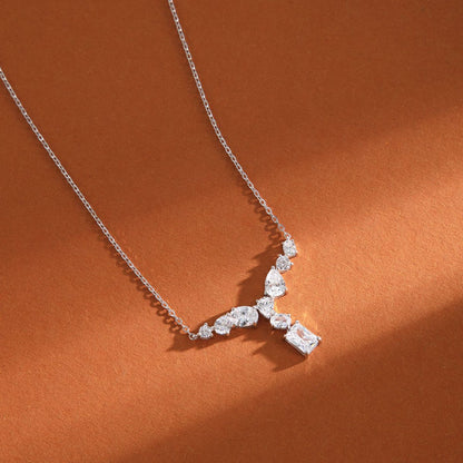 Collana Donna Morellato Riflessi Pendente a Y in Argento con Cubic Zirconia Bianchi SABC03 - Arena Gioielli