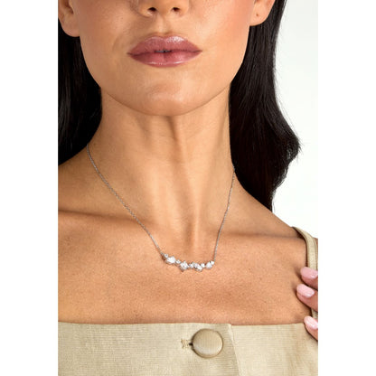 Collana Donna Morellato Riflessi Girocollo in Argento con Cubic Zirconia Bianchi SABC04 - Arena Gioielli