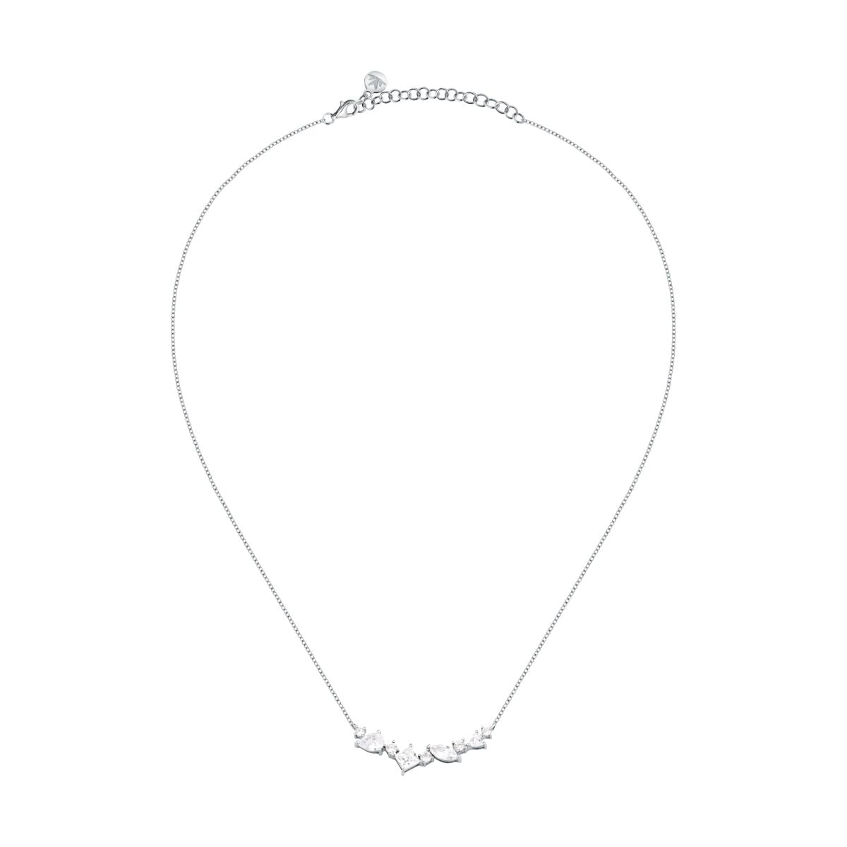 Collana Donna Morellato Riflessi Girocollo in Argento con Cubic Zirconia Bianchi SABC04 - Arena Gioielli