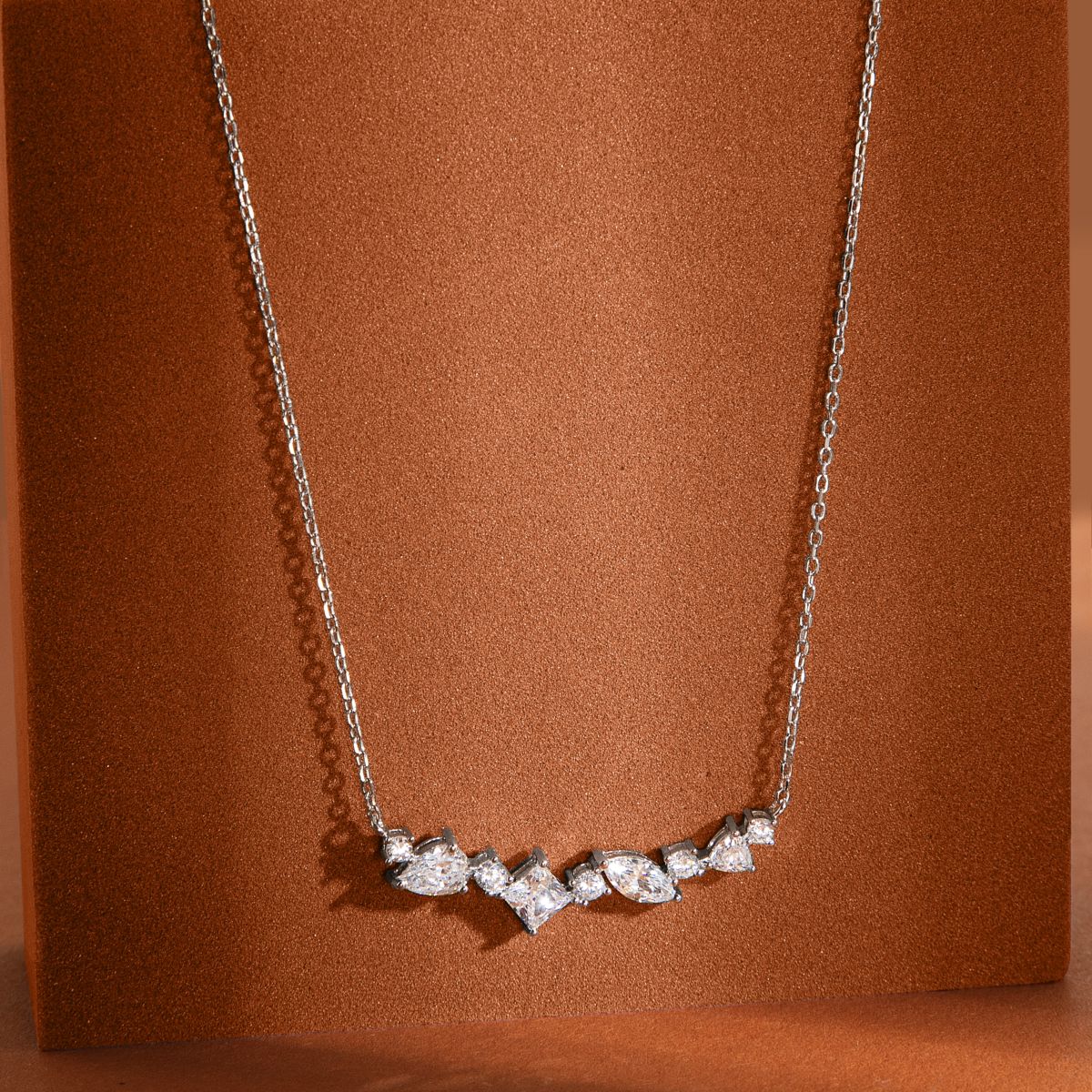 Collana Donna Morellato Riflessi Girocollo in Argento con Cubic Zirconia Bianchi SABC04 - Arena Gioielli - Morellato