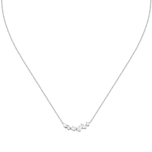 Collana Donna Morellato Riflessi Girocollo in Argento con Cubic Zirconia Bianchi SABC05 - Arena Gioielli - Morellato