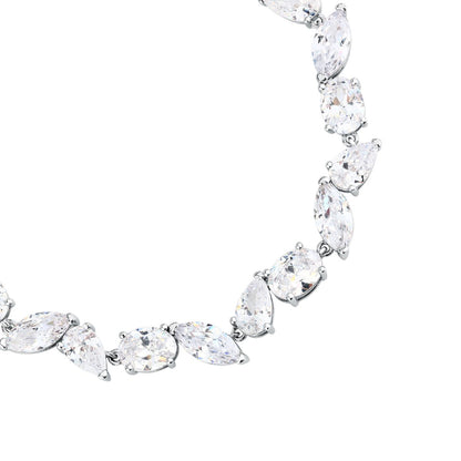 Bracciale Donna Morellato Riflessi in Argento Silver con Cubic Zirconia Bianchi SABC06