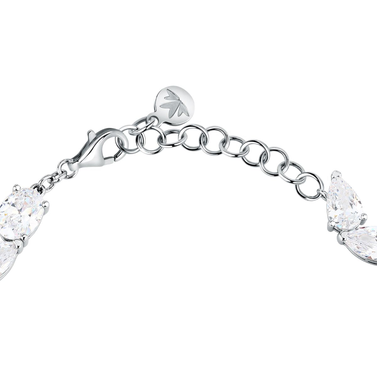 Bracciale Donna Morellato Riflessi in Argento Silver con Cubic Zirconia Bianchi SABC06 - Morellato