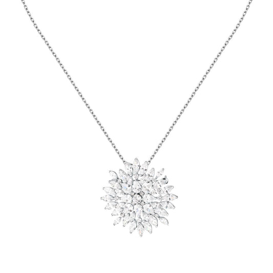 Collana Donna Morellato Riflessi Pendente Floreale in Argento 925 con Cubic Zirconia Bianchi SABC11 - Arena Gioielli - Morellato