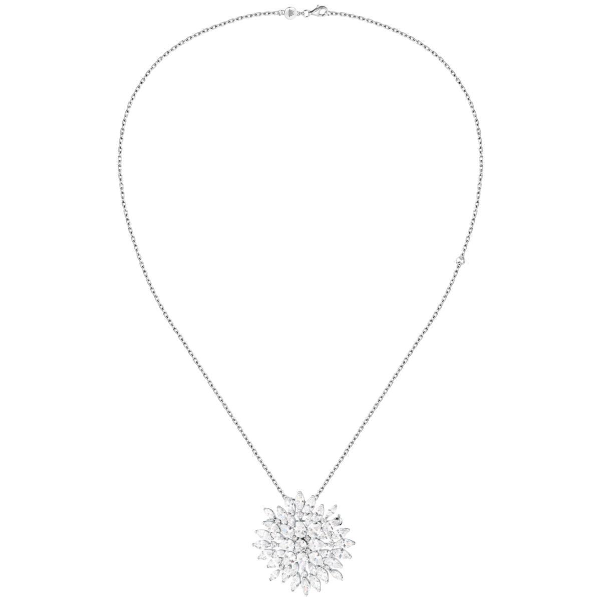 Collana Donna Morellato Riflessi Pendente Floreale in Argento 925 con Cubic Zirconia Bianchi SABC11 - Arena Gioielli - Morellato