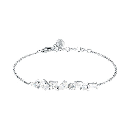 Bracciale Donna Morellato Riflessi in Argento Silver con Cubic Zirconia Bianchi SABC14