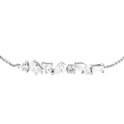 Bracciale Donna Morellato Riflessi in Argento Silver con Cubic Zirconia Bianchi SABC14