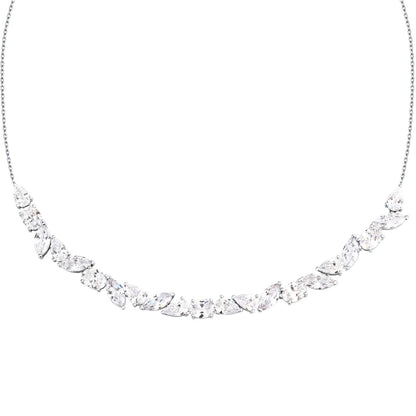 Collana Donna Morellato Riflessi Girocollo in Argento con Cubic Zirconia Bianchi SABC17 - Arena Gioielli