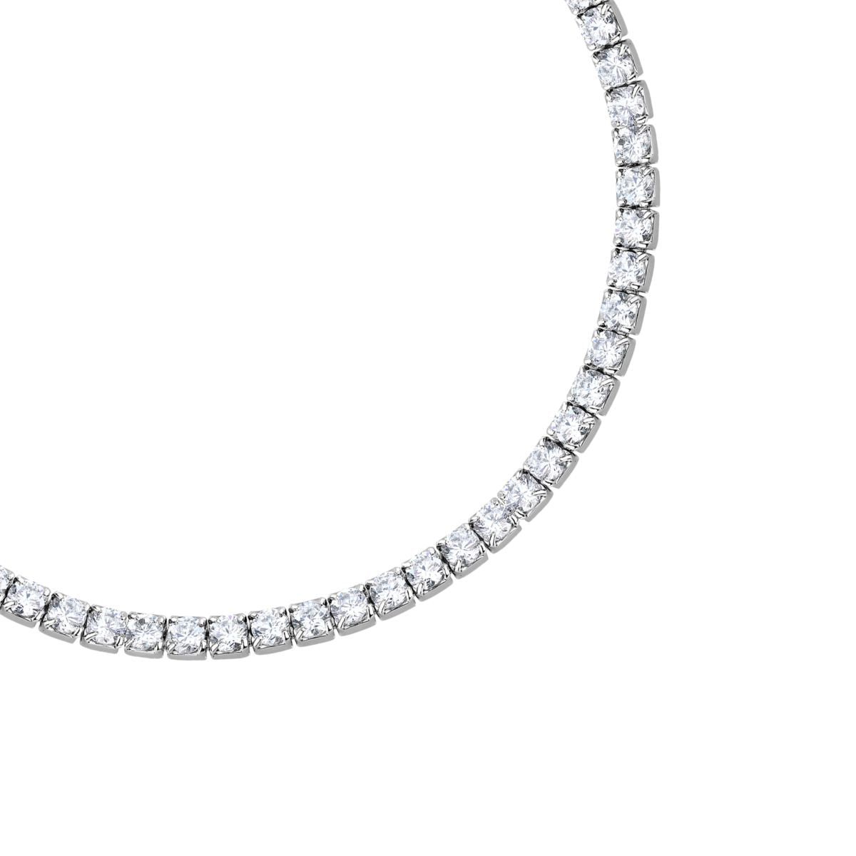 Bracciale Donna Morellato Infinito Tennis in Argento con Cubic Zirconia Bianchi SABD02 - Morellato