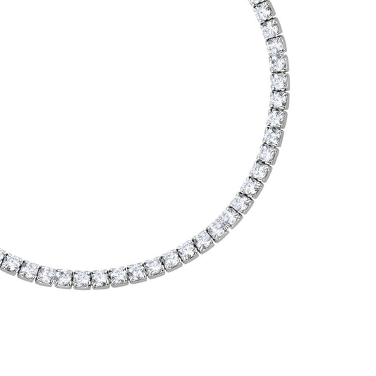 Bracciale Donna Morellato Infinito Tennis in Argento con Cubic Zirconia Bianchi SABD02 - Morellato