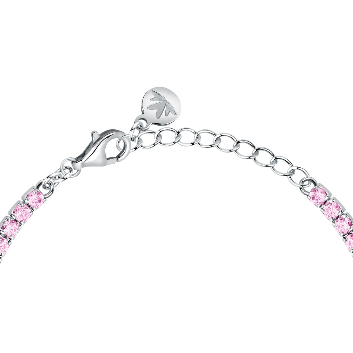 Bracciale Donna Morellato Infinito Tennis in Argento  con Cubic Zirconia Rosa SABD08 - Morellato