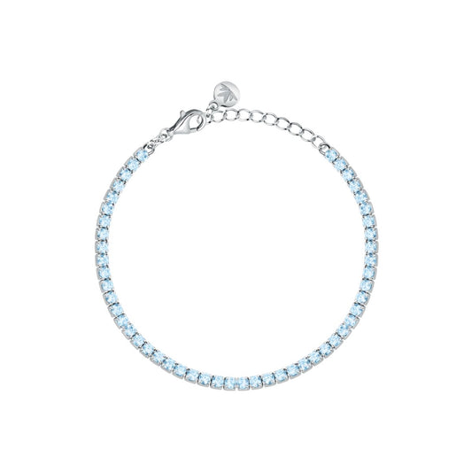 Bracciale Donna Morellato Infinito Tennis in Argento con Cubic Zirconia Blu SABD09 - Morellato