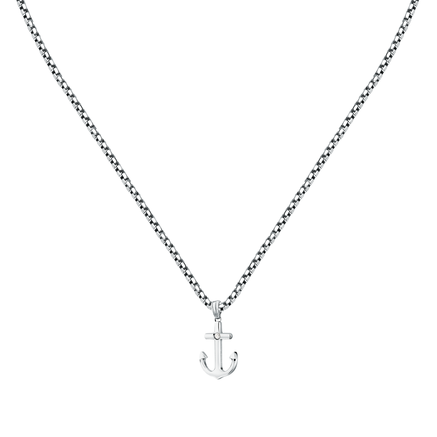 Collana Uomo Sector Marine con Pendente Ancora  SAGJ44 - Sector