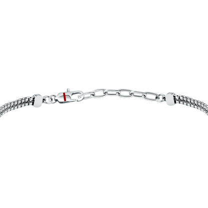 Bracciale Uomo Sector Marine con Ancora in Acciaio Silver e Oro SAGJ45