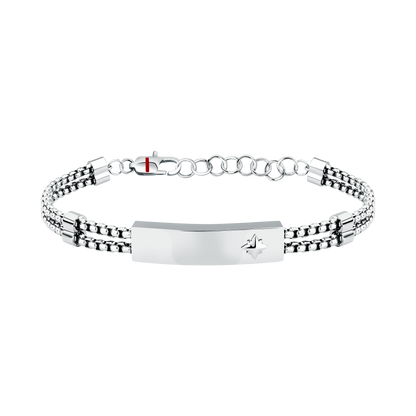 Bracciale Uomo Sector Marine Rosa dei Venti Acciaio SAGJ48
