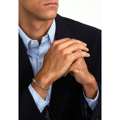 Bracciale Uomo Morellato Diamonds in Acciaio con Diamante Naturale SAUK08 - Arena Gioielli