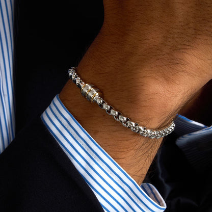 Bracciale Uomo Morellato Diamonds in Acciaio con Diamante Naturale SAUK08 - Arena Gioielli