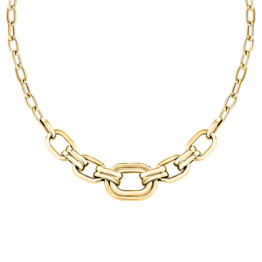 Collana Donna Morellato Vintage SAZJ01 a Catena in Acciaio Dorato 40+5 cm - Arena Gioielli  - Morellato