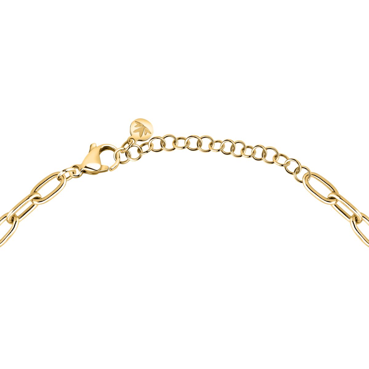 Collana Donna Morellato Vintage SAZJ01 a Catena in Acciaio Dorato 40+5 cm - Morellato