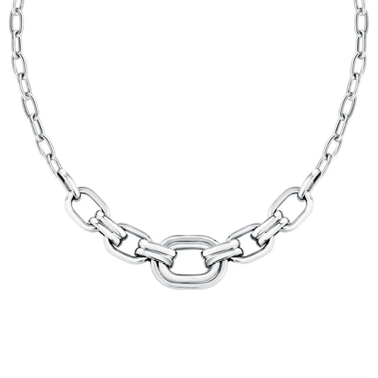 Collana Donna Morellato Vintage SAZJ02 a Catena in Acciaio Silver 40+5 cm - Arena Gioielli  - Morellato