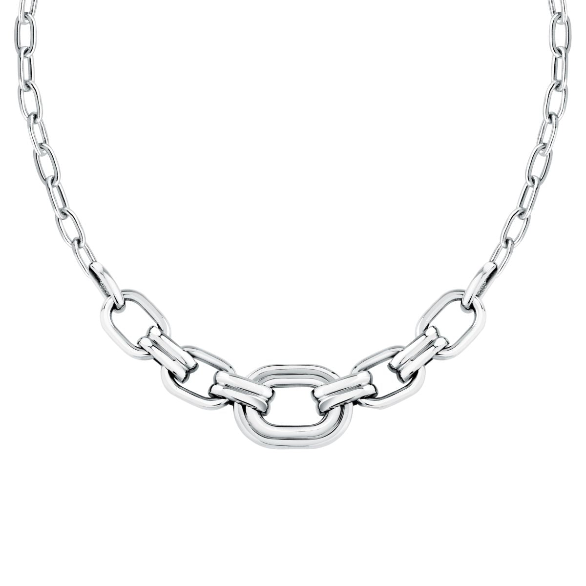 Collana Donna Morellato Vintage SAZJ02 a Catena in Acciaio Silver 40+5 cm - Morellato