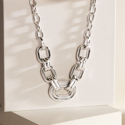 Collana Donna Morellato Vintage SAZJ02 a Catena in Acciaio Silver 40+5 cm