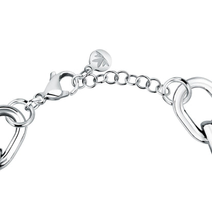 Bracciale Donna Morellato Vintage SAZJ04 a Catena in Acciaio Silver 17+3 cm