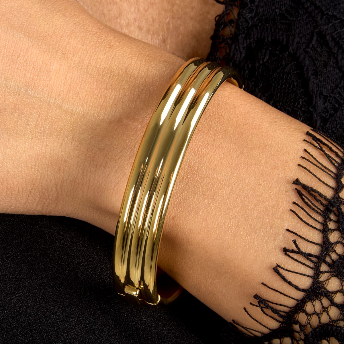 Bracciale Donna Morellato Vintage SAZJ06 Rigido in Acciaio Dorato 6x5 cm - Morellato