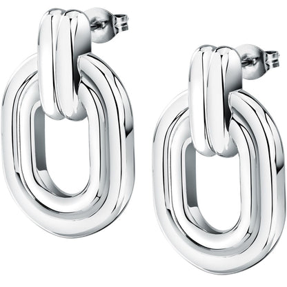 Orecchini Donna Morellato Vintage SAZJ07 a Lobo in Acciaio Silver 29 mm