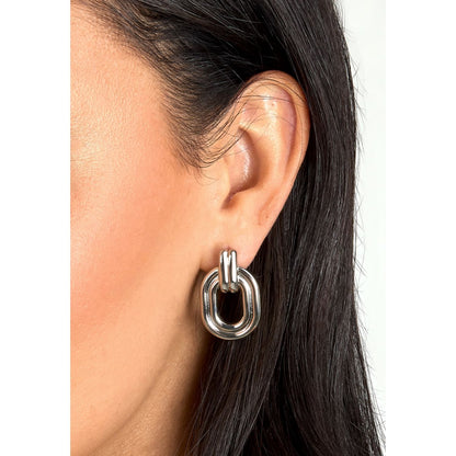 Orecchini Donna Morellato Vintage SAZJ07 a Lobo in Acciaio Silver 29 mm