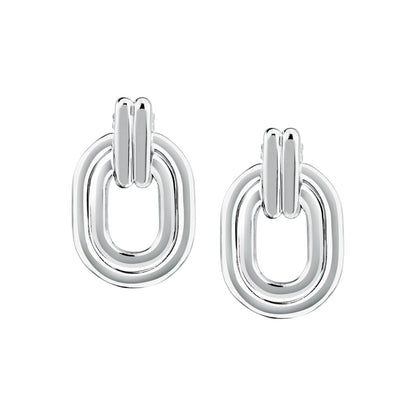 Orecchini Donna Morellato Vintage SAZJ07 a Lobo in Acciaio Silver 29 mm