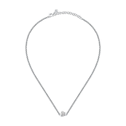 Collana Donna Morellato Legame Pendente in Acciaio con Cristalli Bianchi SAZO02