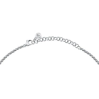 Collana Donna Morellato Legame Pendente in Acciaio con Cristalli Bianchi SAZO02