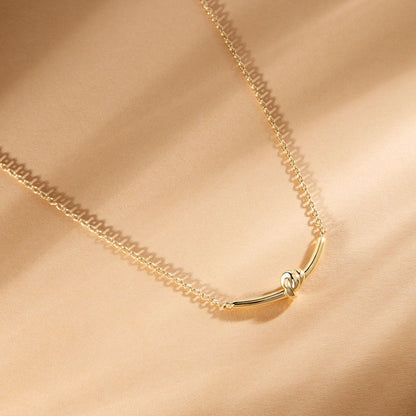 Collana Donna Morellato Legame SAZO03 in Acciaio Oro con Nodo Centrale