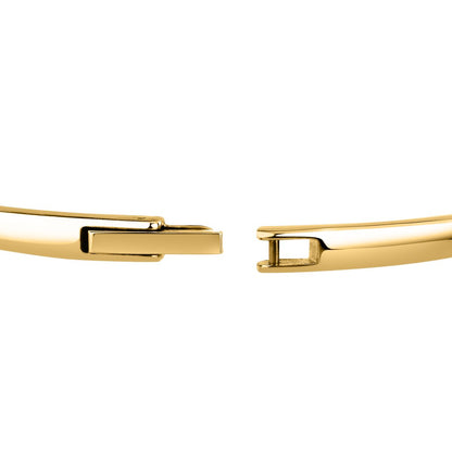 Bracciale Donna Morellato Legame SAZO05 Rigido in Acciaio Dorato con Simbolo Nodo 6x5 cm