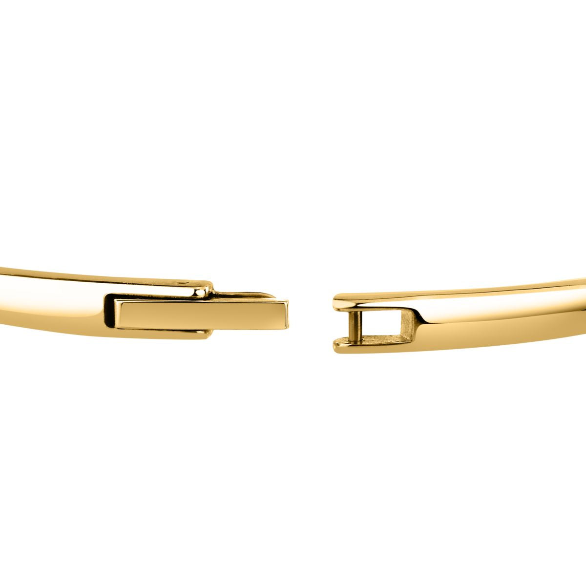 Bracciale Donna Morellato Legame SAZO05 Rigido in Acciaio Dorato con Simbolo Nodo 6x5 cm - Morellato